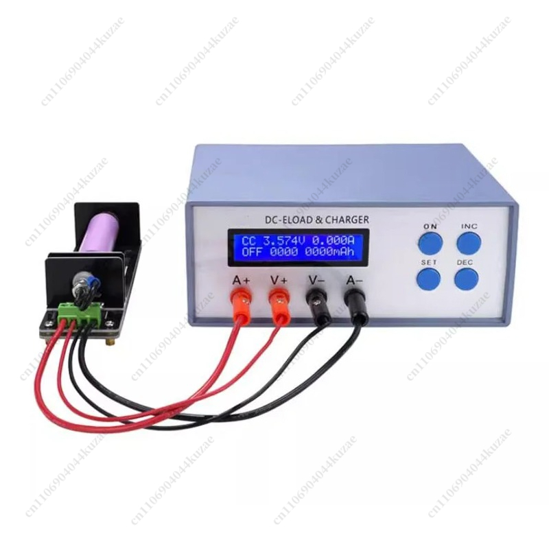 Battery Load Tester - EBC-A05+ Tragbarer Akku-Kapazitätstester, Elektronischer Lasttester für