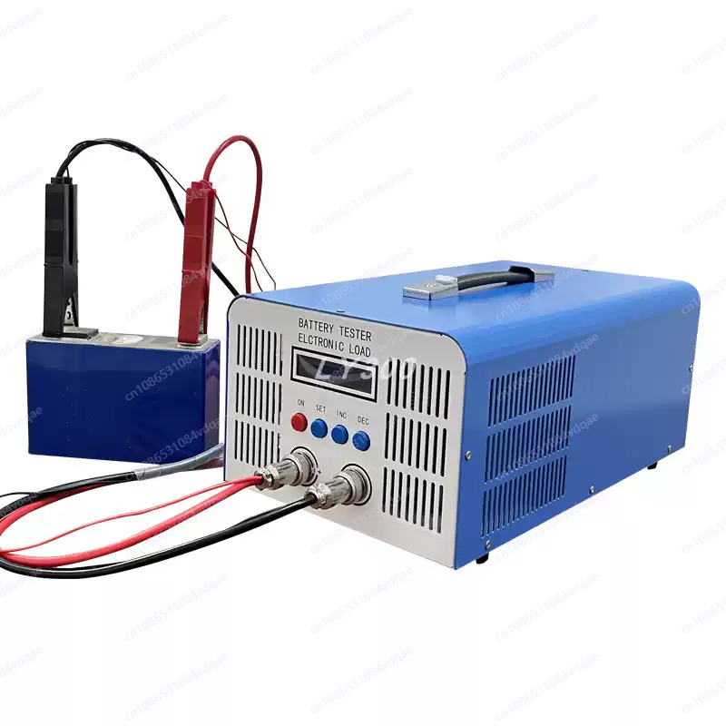 Battery Load Tester - Digitaler Batteriekapazitäts-Entladetester Einstellbares Lastmessgerät Lithiumzellen-Testzubehör