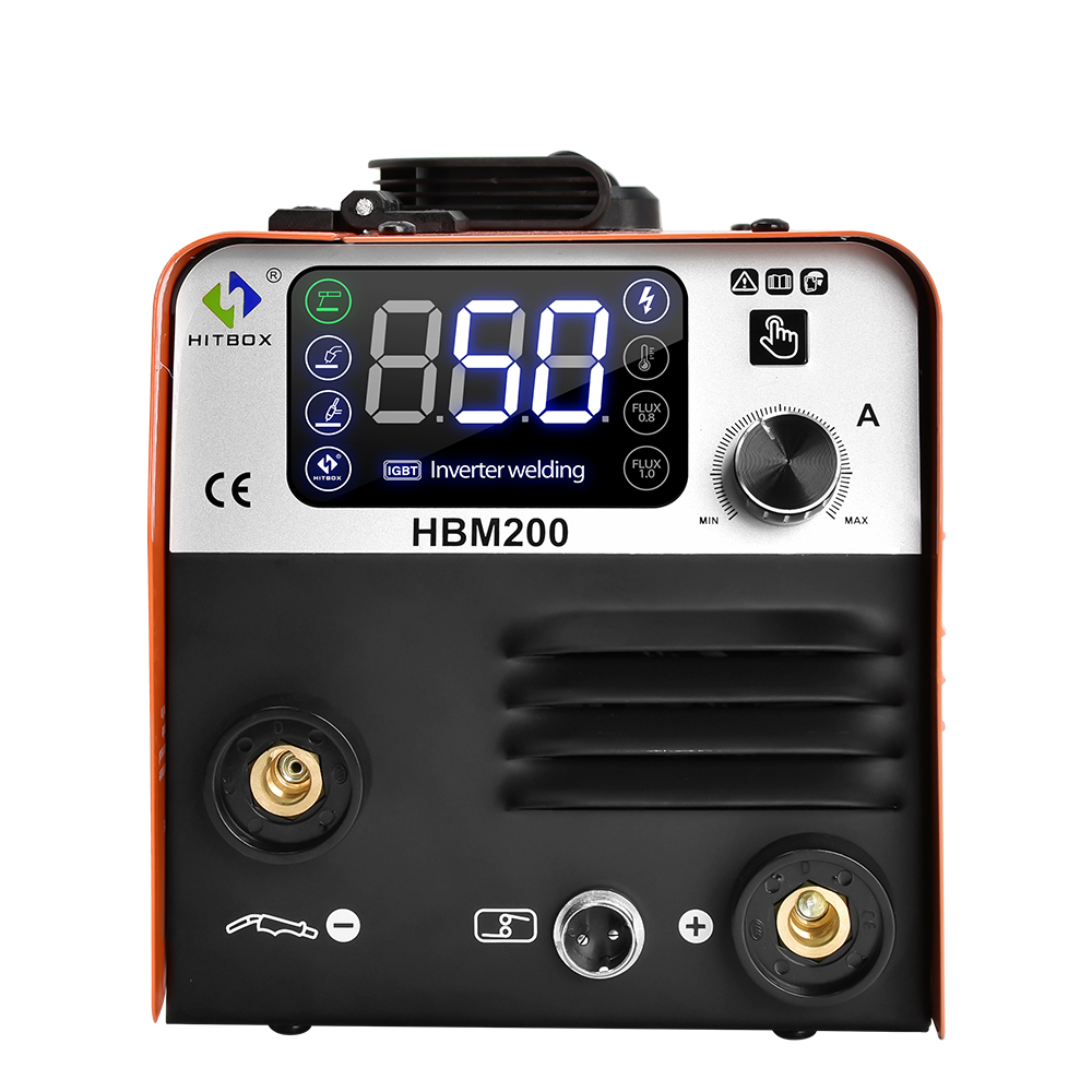 Tig Welder Machine - HITBOX HBM200 3-in-1 MMA/STICK/ARC/LIFT TIG/Argon/Flux-Core MIG