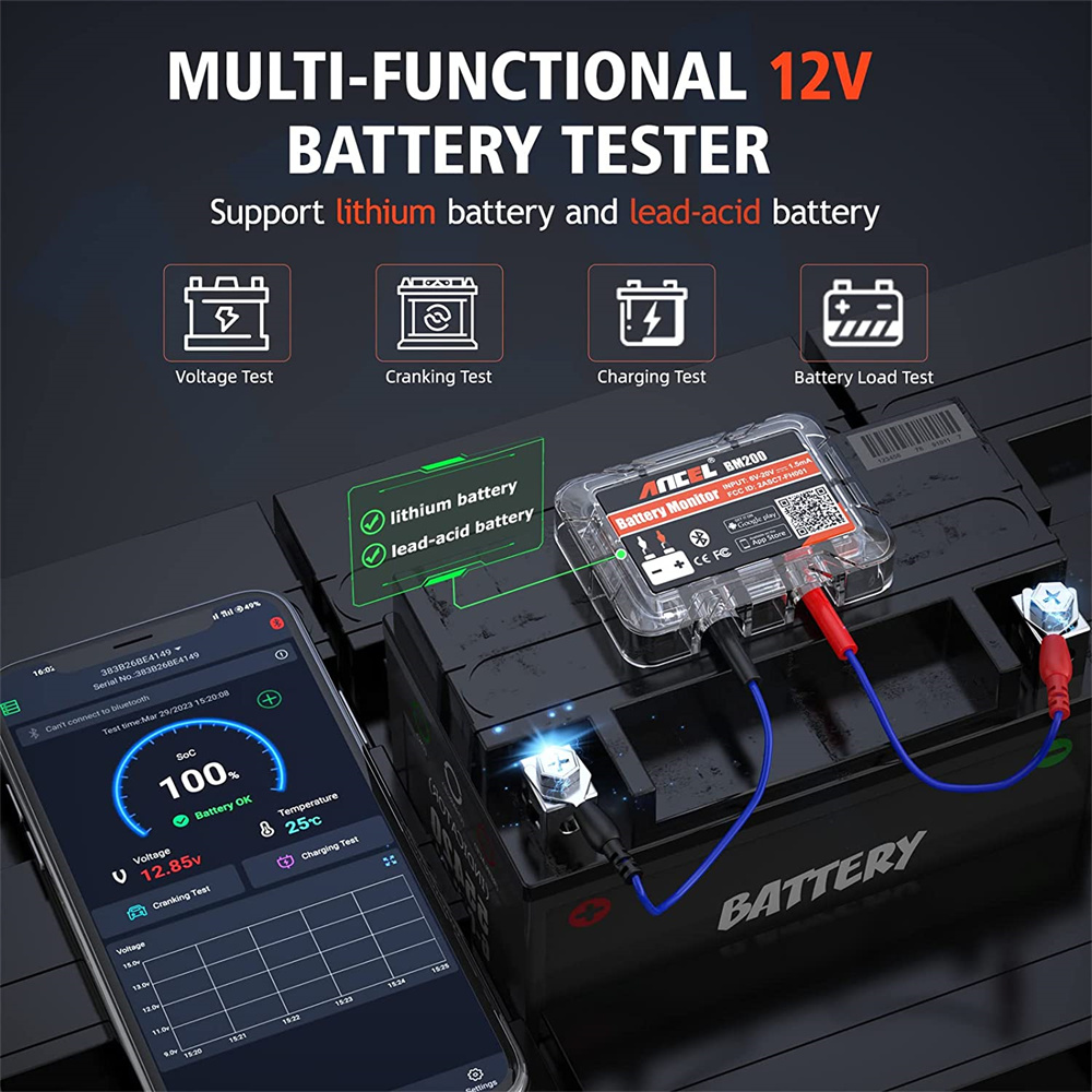 12V Autobatterie-Tester Blueto – Battery Load Tester Bewertung und Preis