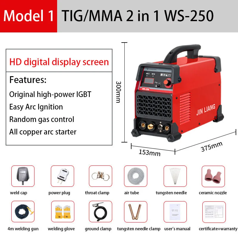 220V Multifunktionales Edelsta – Tig Welder Machine Bewertung und Preis