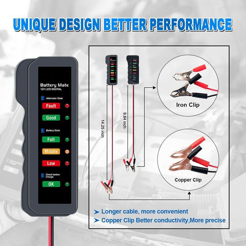 Mini-12-V-Autobatterietester – – Battery Load Tester Bewertung und Preis