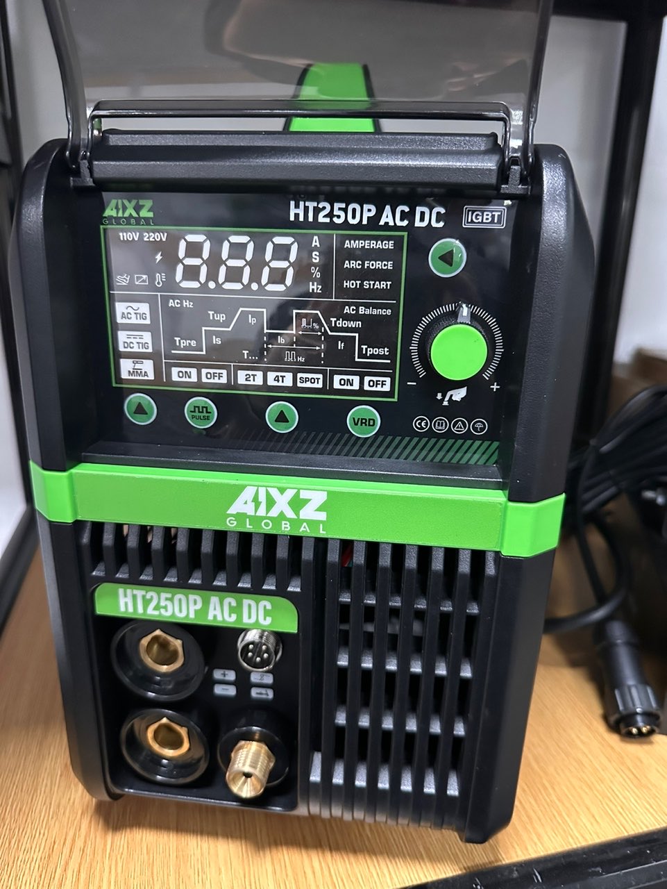 TIG250ACDC PULSE LCD IGBT Inve – Tig Welder Machine Bewertung und Preis