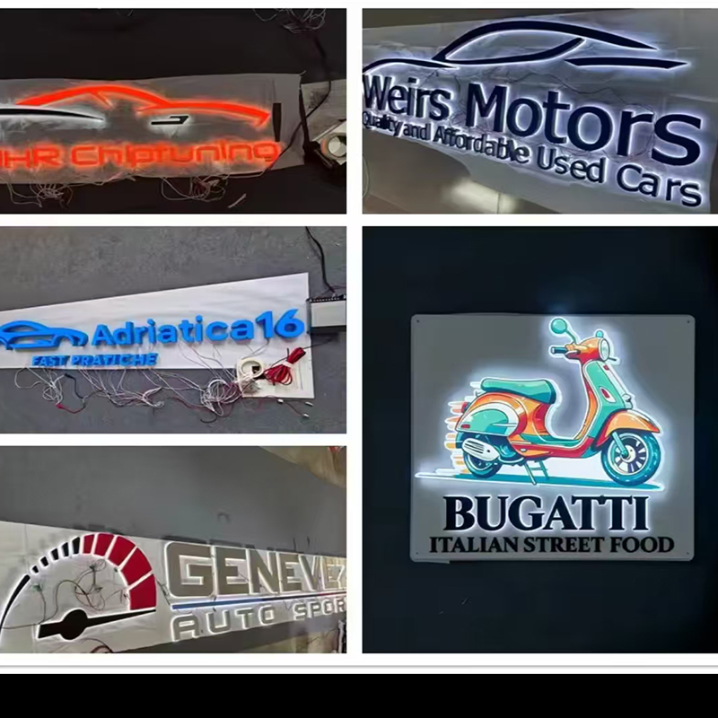 Individuelles LED-Hintergrundb – Auto Repair Shop Logo Design Bewertung und Preis