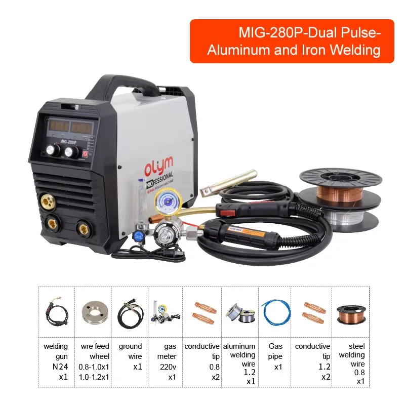 MIG 280 Puls-Inverter-Schweißg – Tig Welder Machine Bewertung und Preis